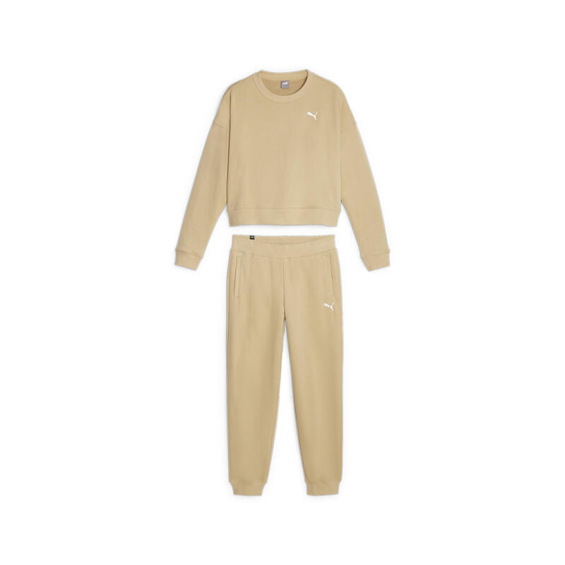 Chándal Loungewear Mujer PUMA Sand Dune Beige