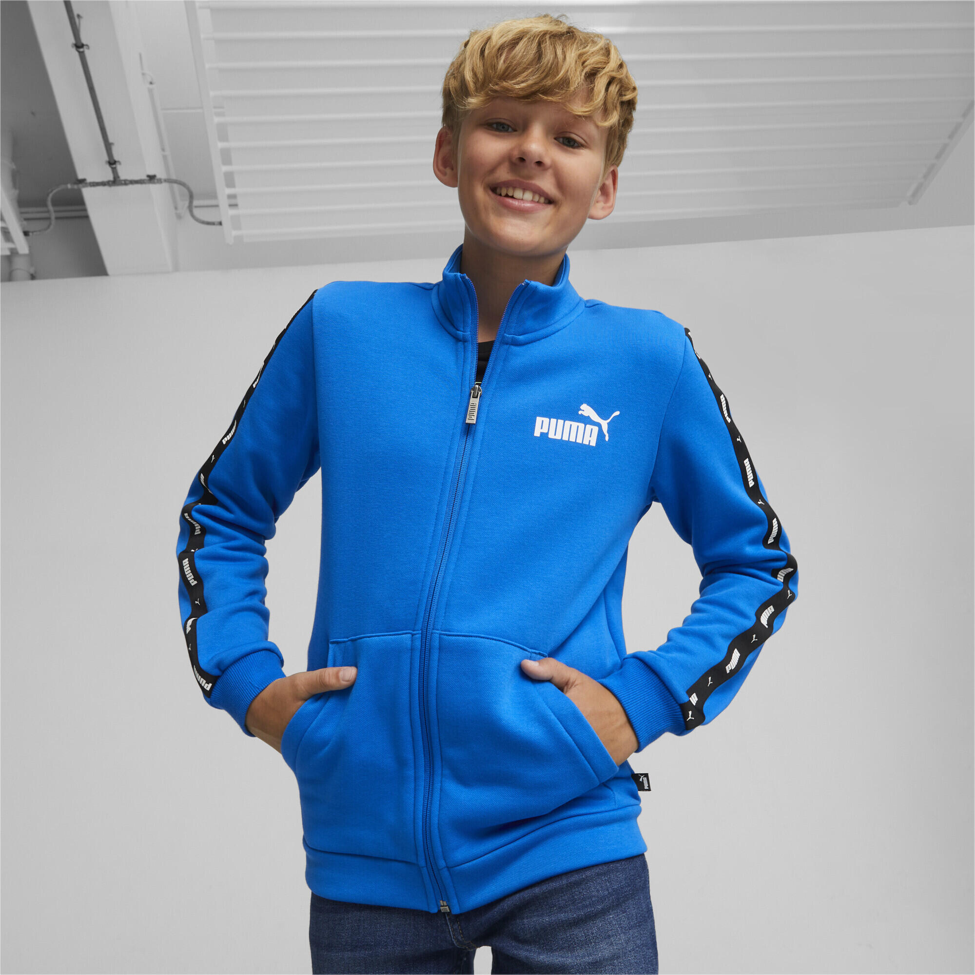 Tuta Tape da ragazzi PUMA Racing Blue 2/5