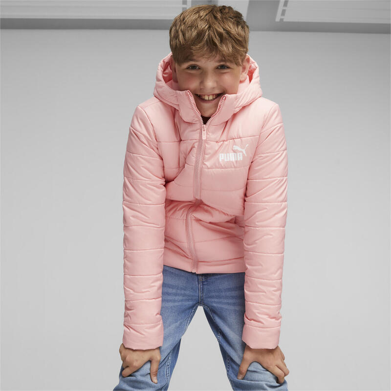 Essentials Jacke Jungen PUMA Peach Smoothie Pink