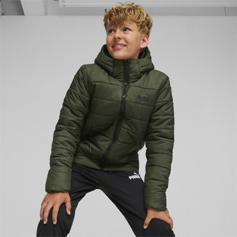 Essentials Jacke Jungen PUMA Myrtle Green