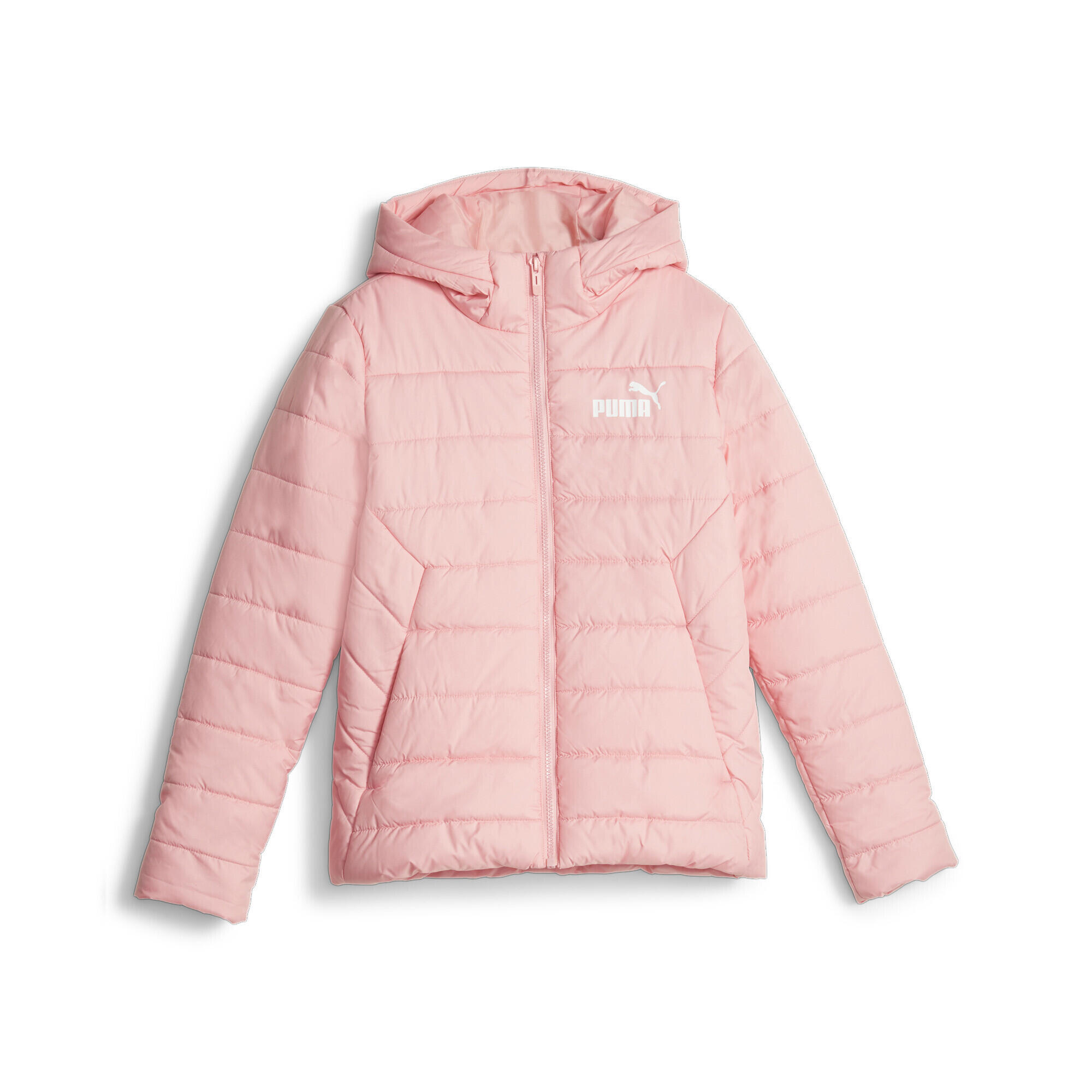 Puma - Blouson Matelassé Essentiels Enfant Et Adolescent Puma Peach Smoothie Pink - Doudoune Synthétique - Rose -  8 À 10 Ans - Decathlon
