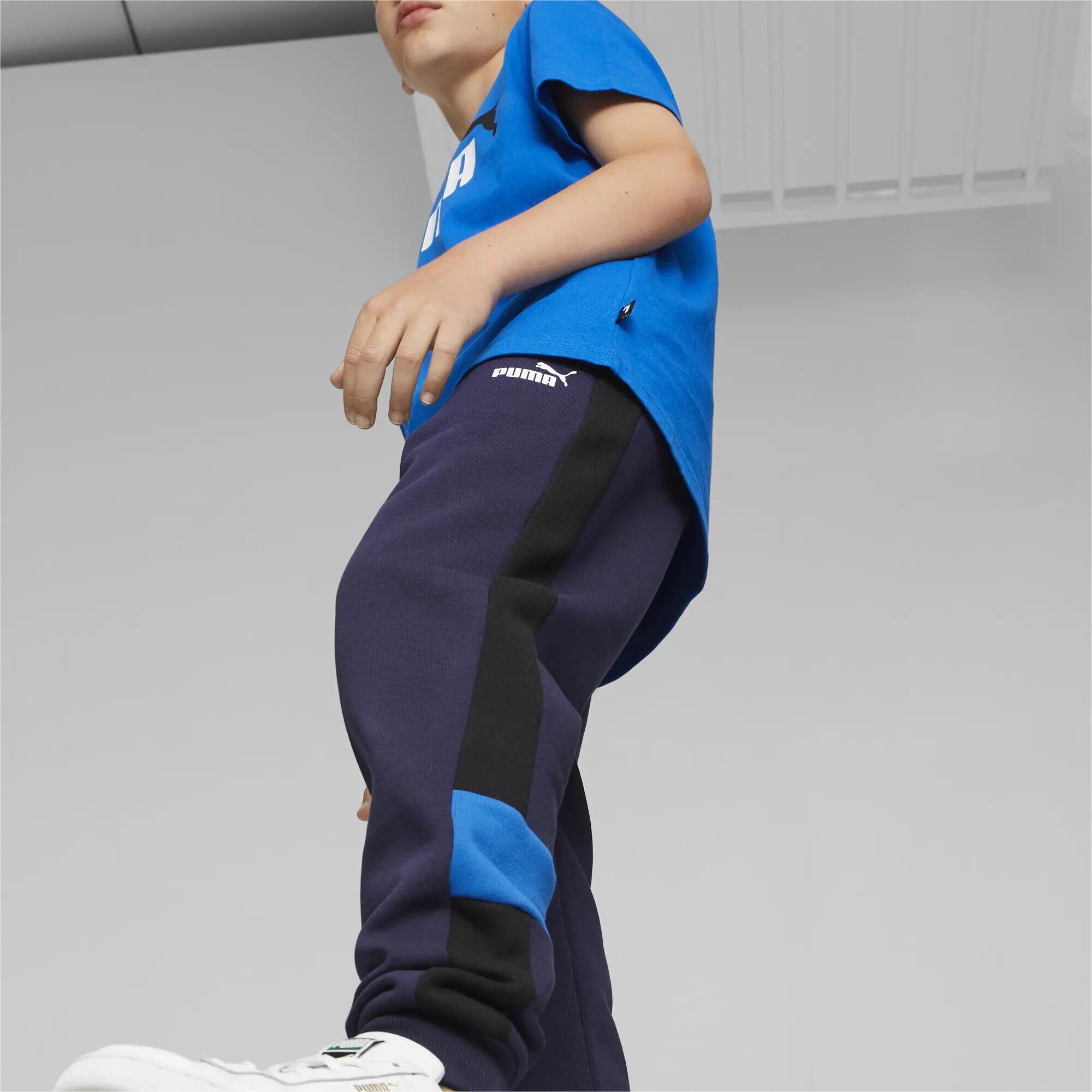 Pantaloni della tuta Essentials+ a blocchi di colore da ragazzi PUMA 4/5