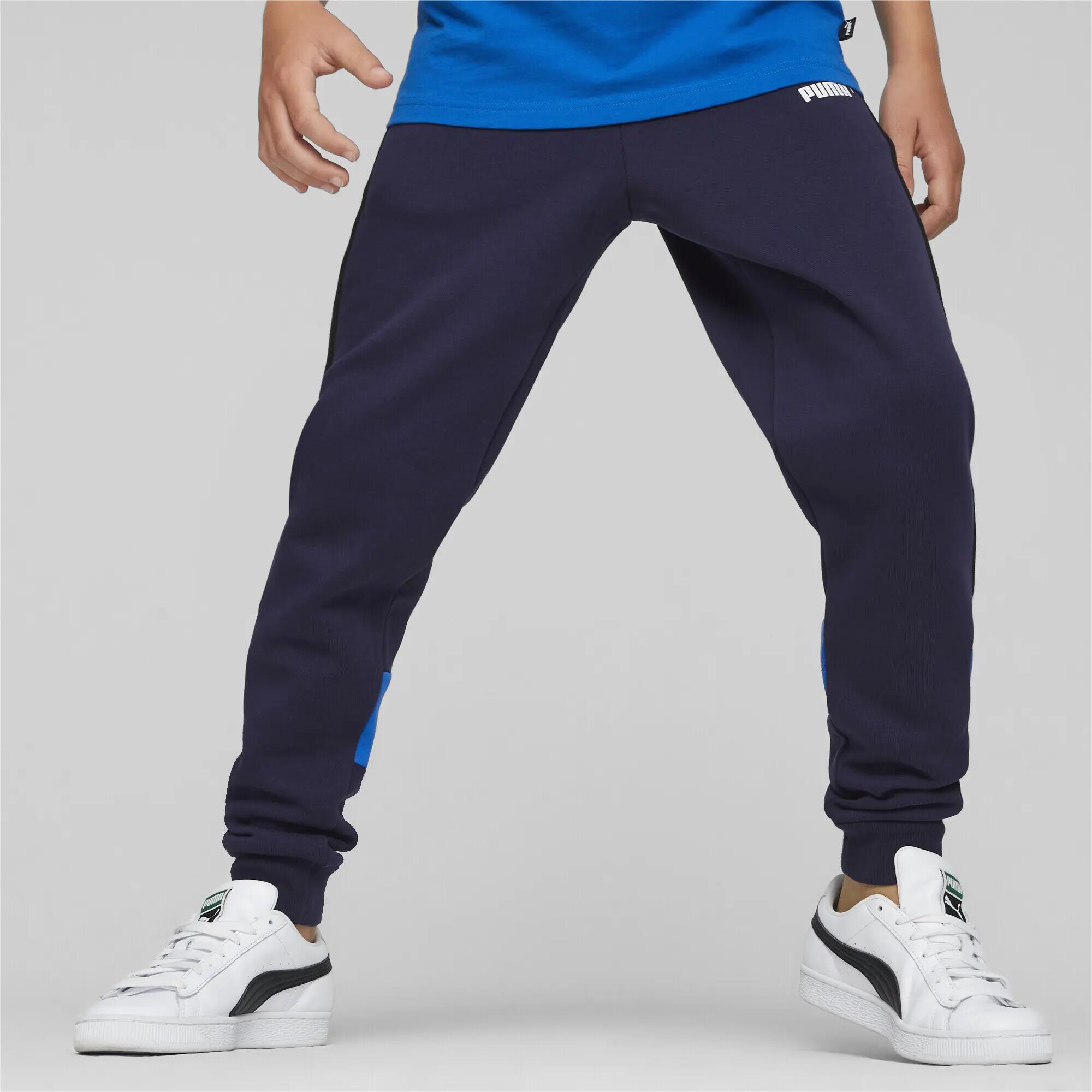 Pantaloni della tuta Essentials+ a blocchi di colore da ragazzi PUMA 2/5
