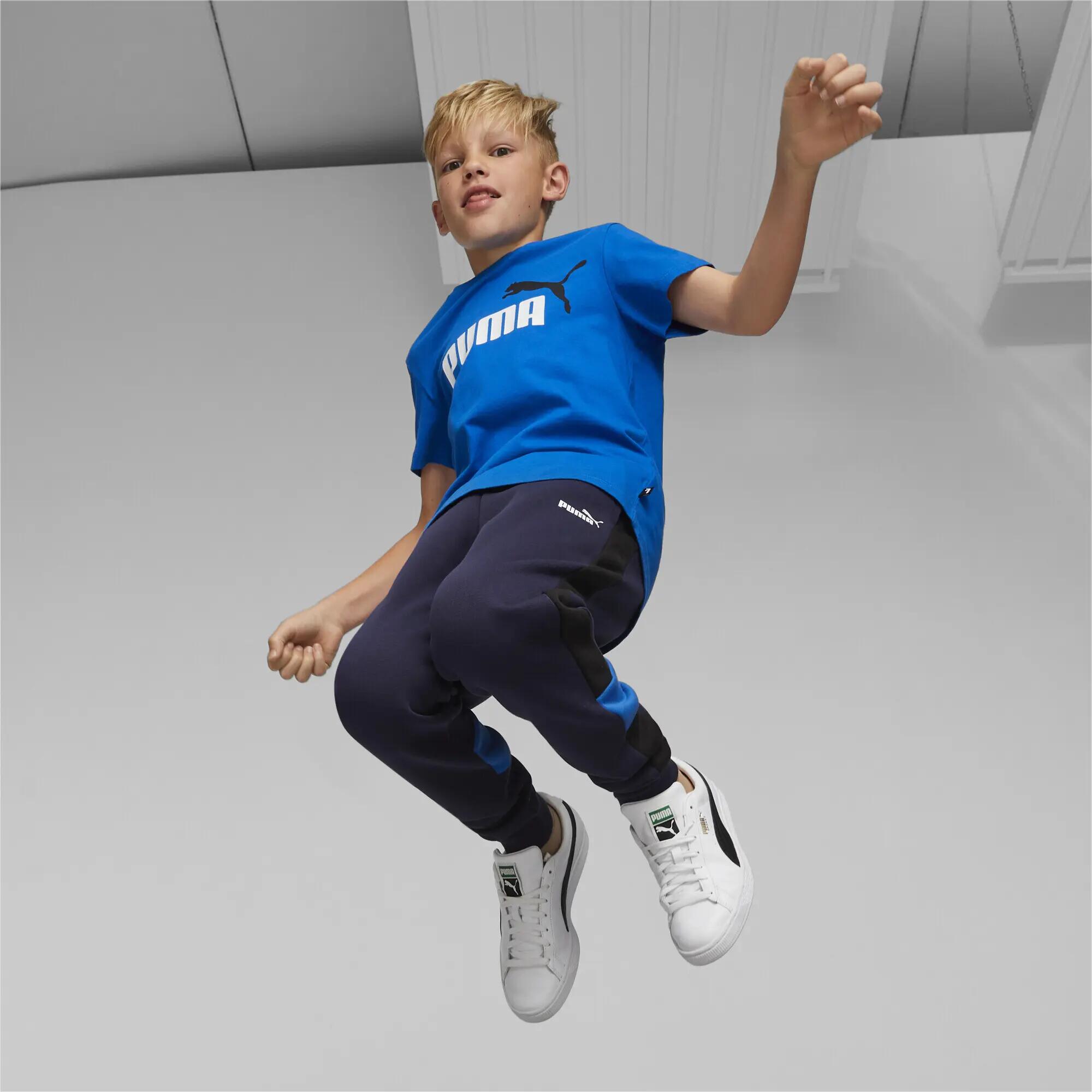 Pantaloni della tuta Essentials+ a blocchi di colore da ragazzi PUMA 3/5