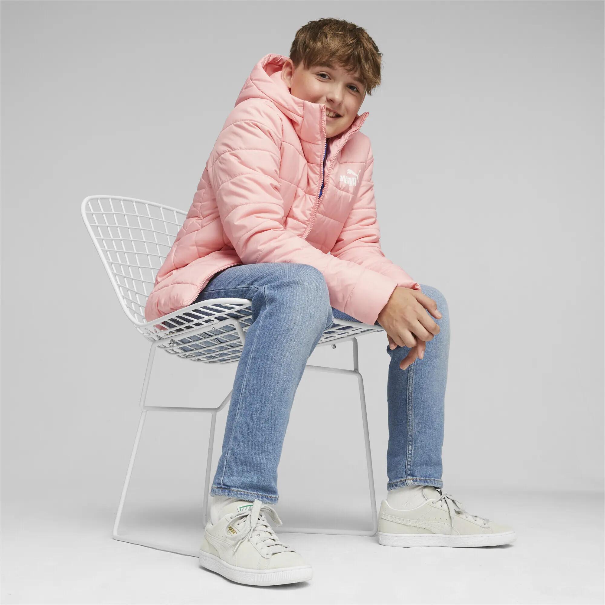 Chaqueta Niño acolchada Essentials PUMA Peach Smoothie Pink 3/6