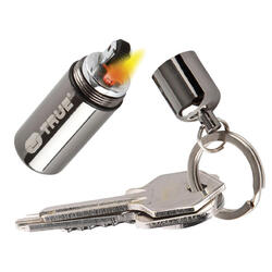 FireStash Mini briquet tempête à essence étanche Porte-clés