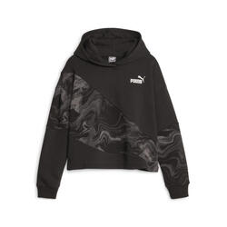 PUMA POWER Marbleised hoodie voor jongeren PUMA Black