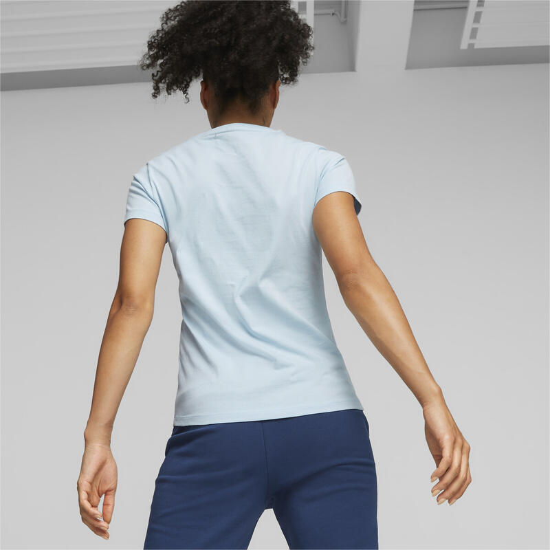 T-Shirt PUMA Handball Silver Sky Blue para mulher