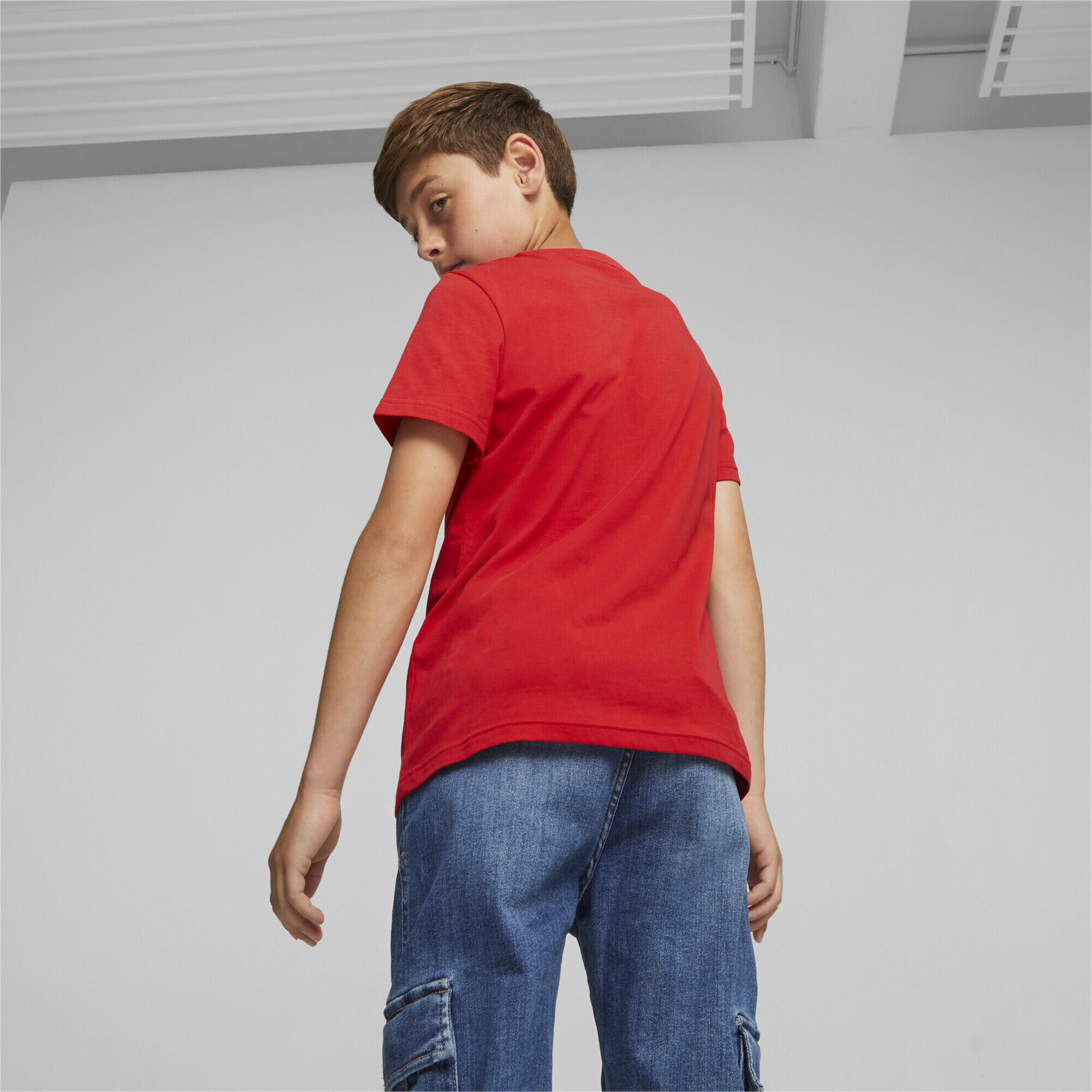 T-Shirt PUMA SQUAD Crianças e adolescentes PUMA For All Time Vermelho 4/5