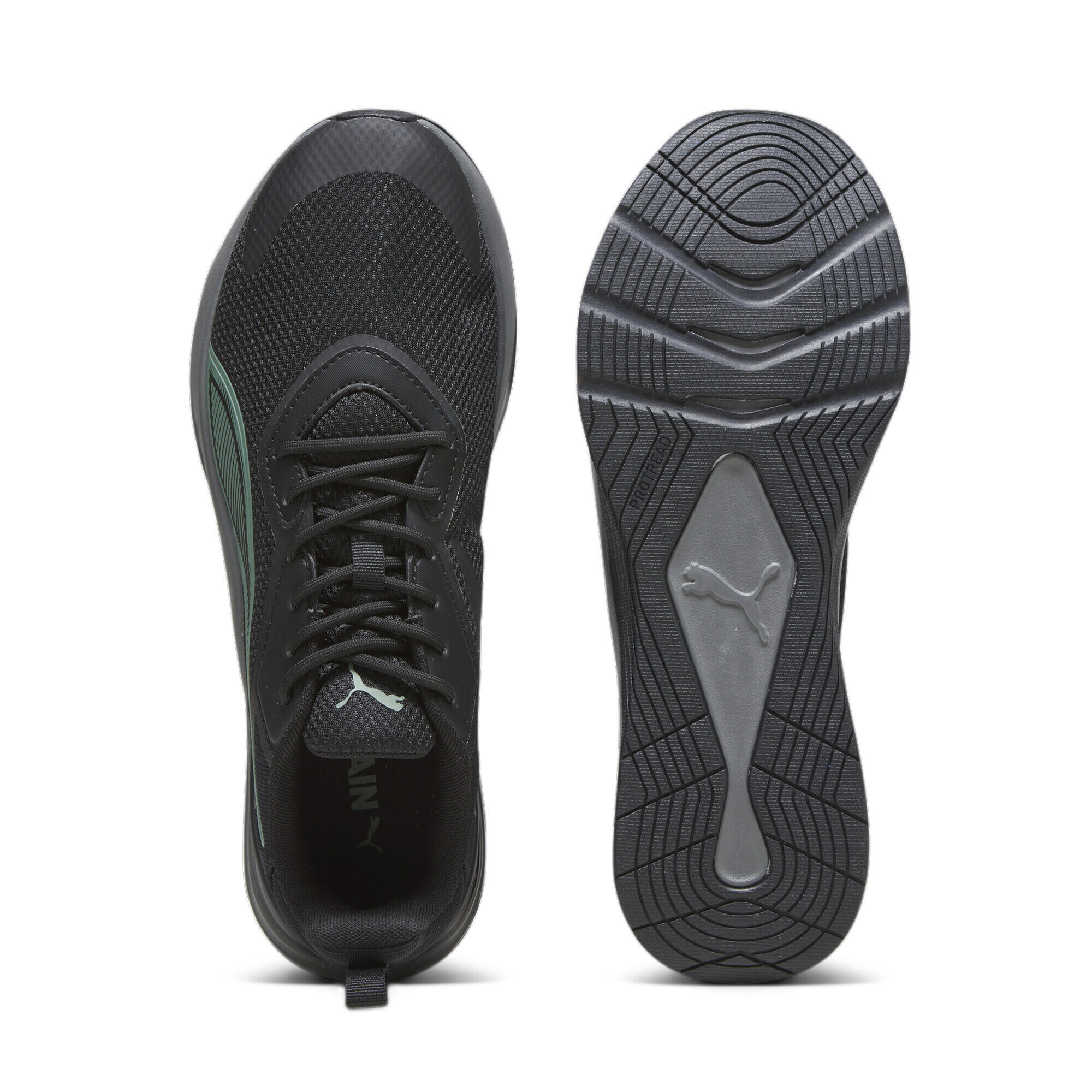 Zapatillas de running Infusion PUMA Black Eucalyptus Cool Dark Gray Green 6/7