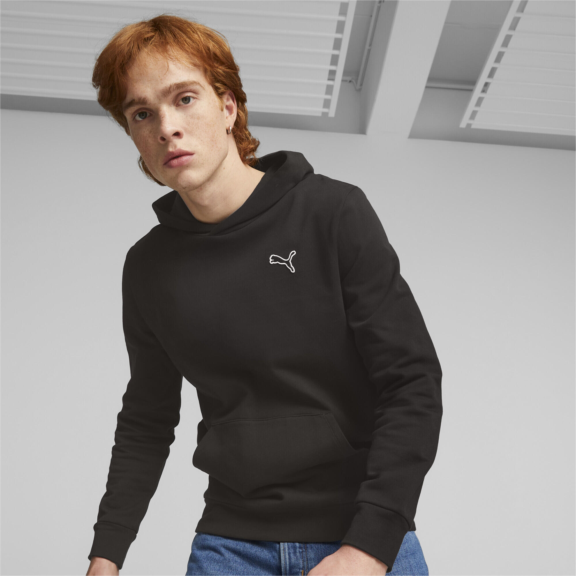 Hoodie Better Essentials Homme PUMA Black 2/6
