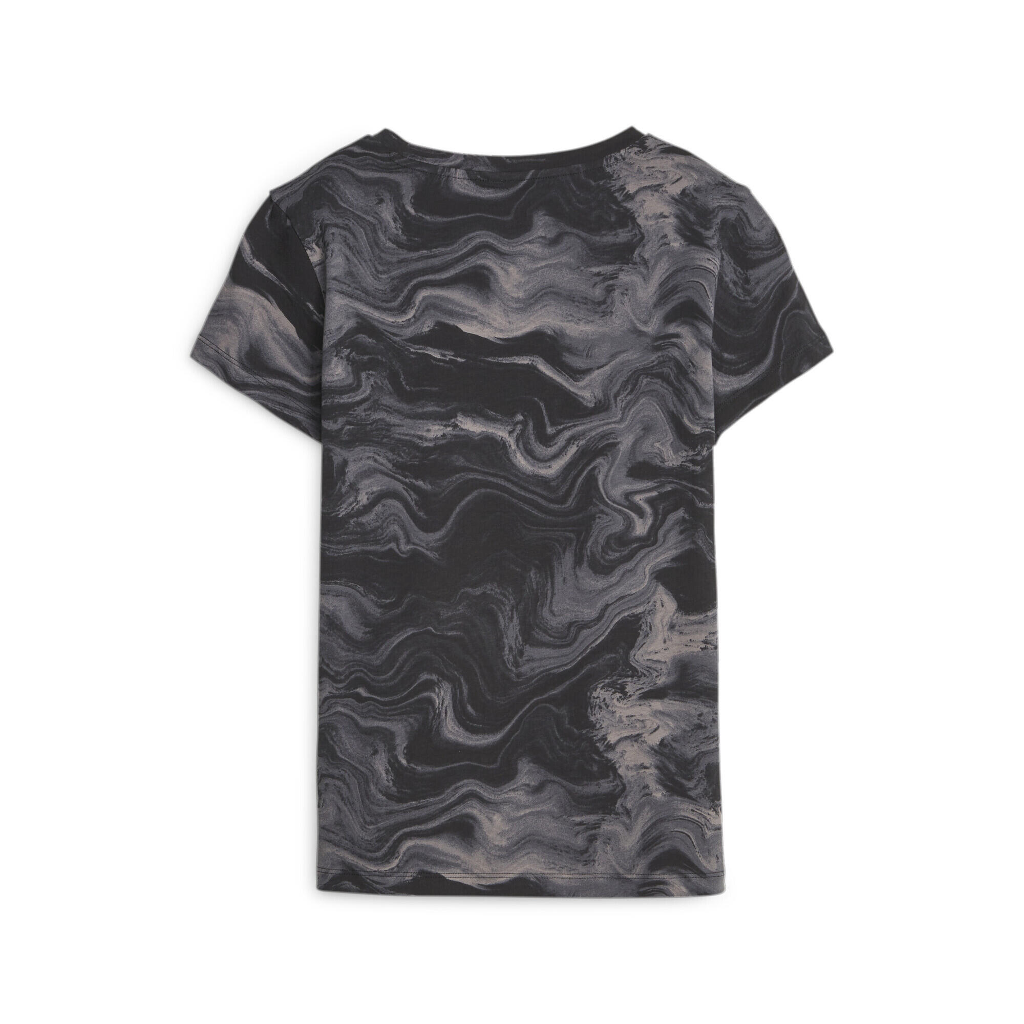 T-shirt Marbleized ESS+ Femme PUMA Black 5/5