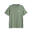 Essentials+ T-shirt bicolor com logótipo pequeno para homem PUMA verde eucalipto