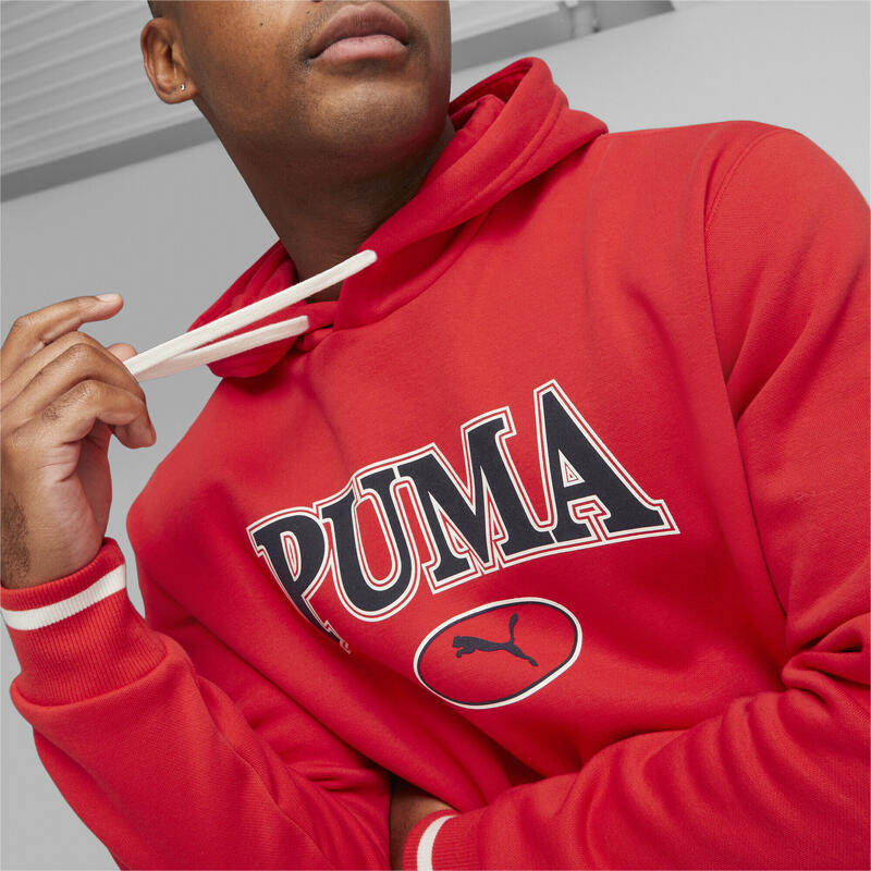 PUMA SQUAD hoodie voor heren PUMA For All Time Red