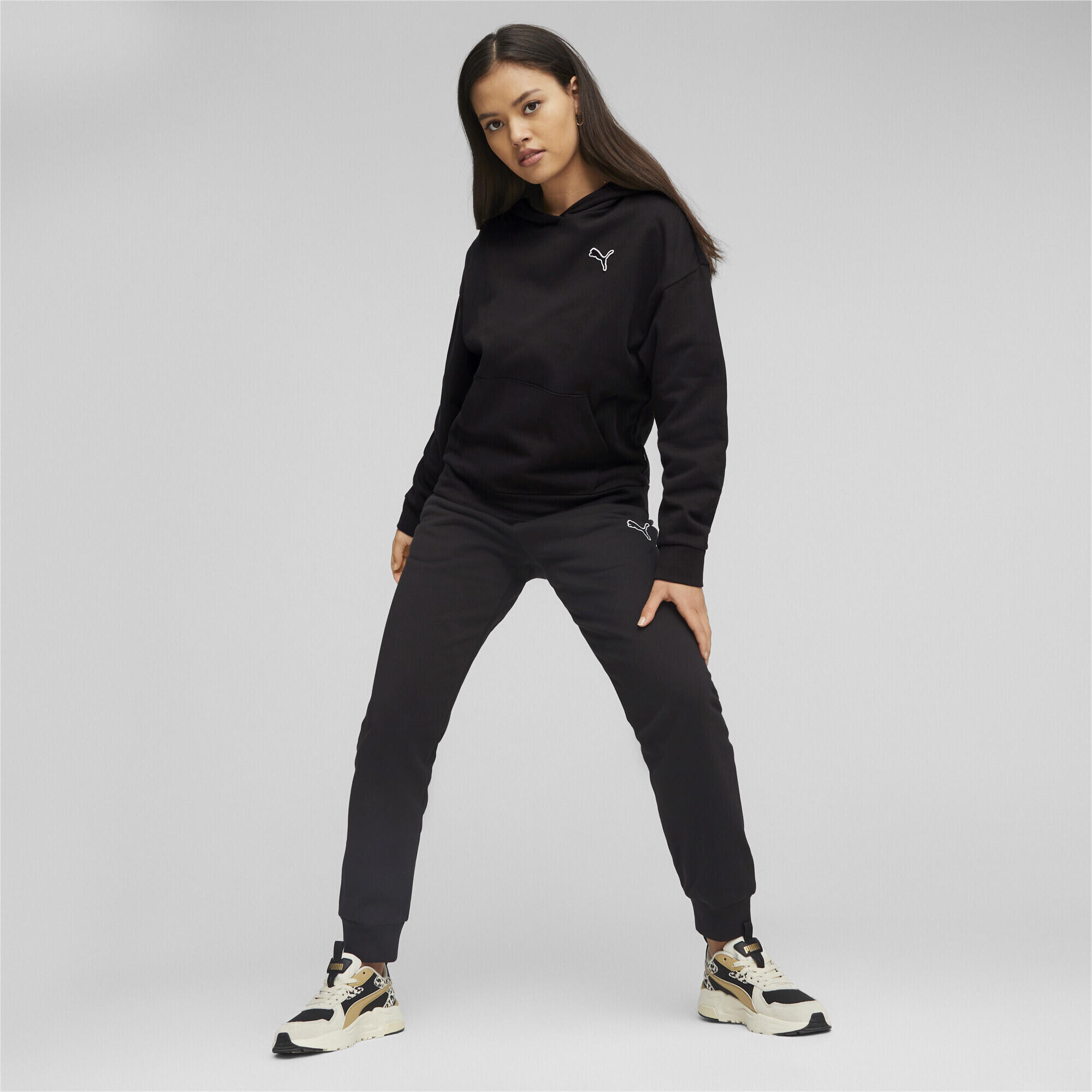 Hoodie Better Essentials Femme PUMA Black 5/7