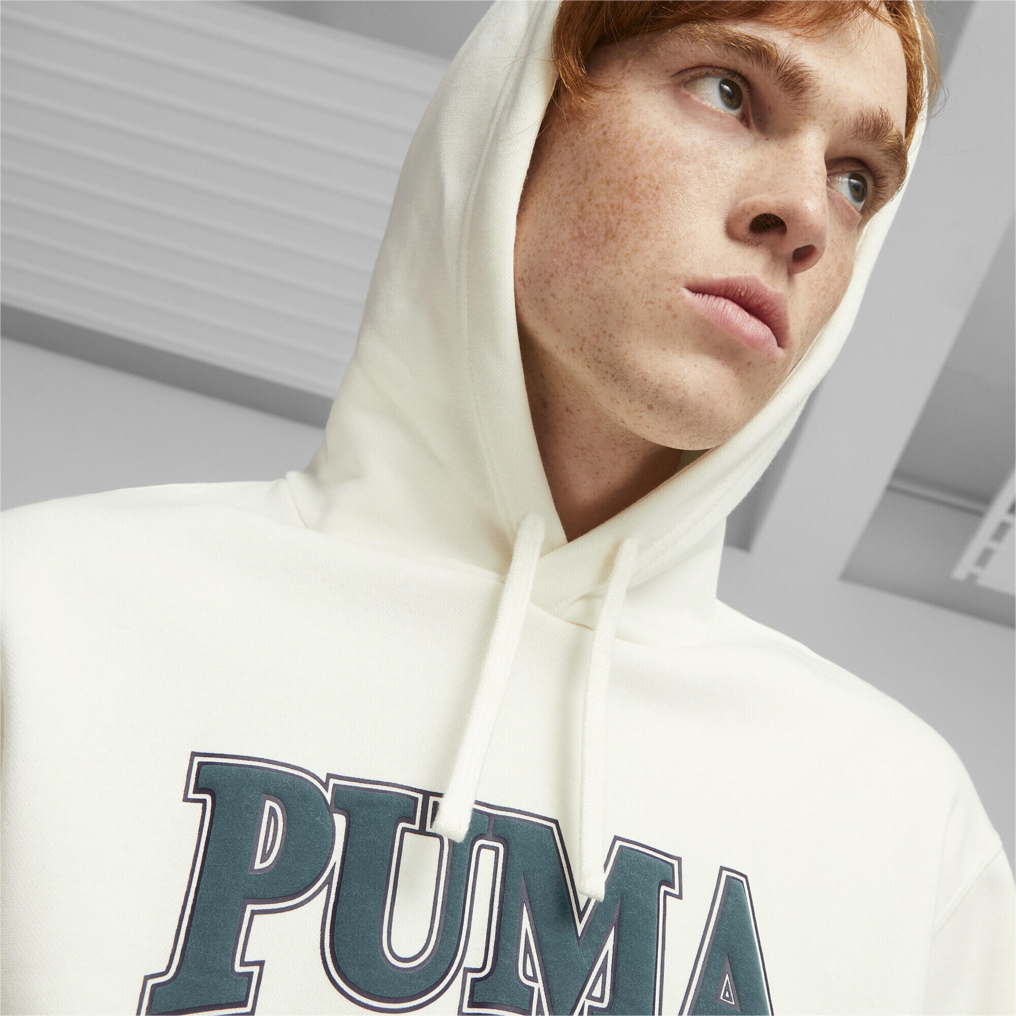 Sudadera PUMA SQUAD Hombre PUMA Warm White 3/6