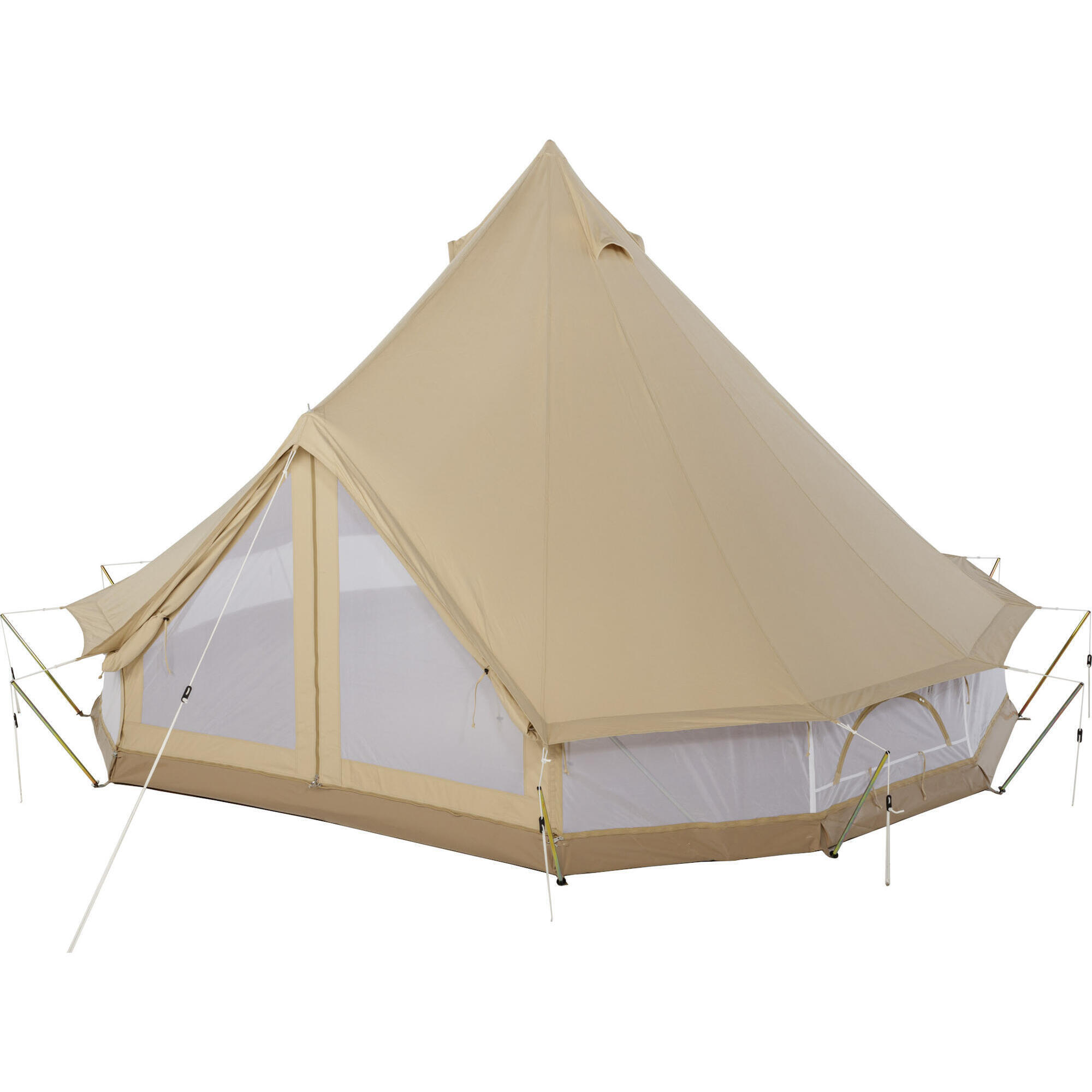 CANVASCAMP Sibley 450 Ultimate - Tenda da Campeggio - Sabbia