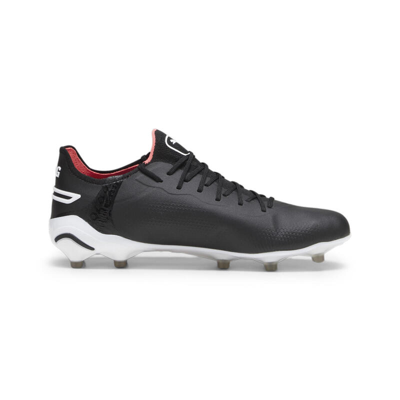 KING ULTIMATE FG/AG Fußballschuhe Erwachsene PUMA Black White Fire Orchid Red