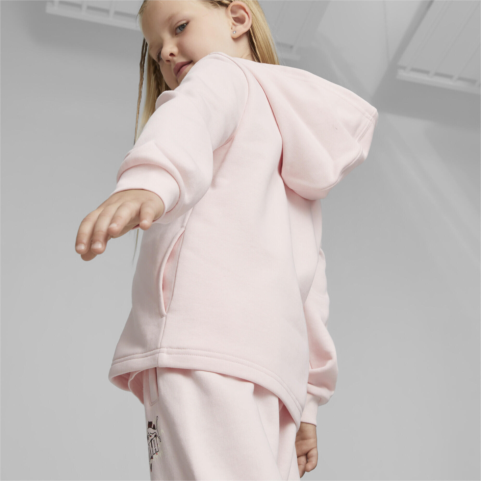 Hoodie zippé Essentials Mix Match Enfant PUMA Frosty Pink 4/5