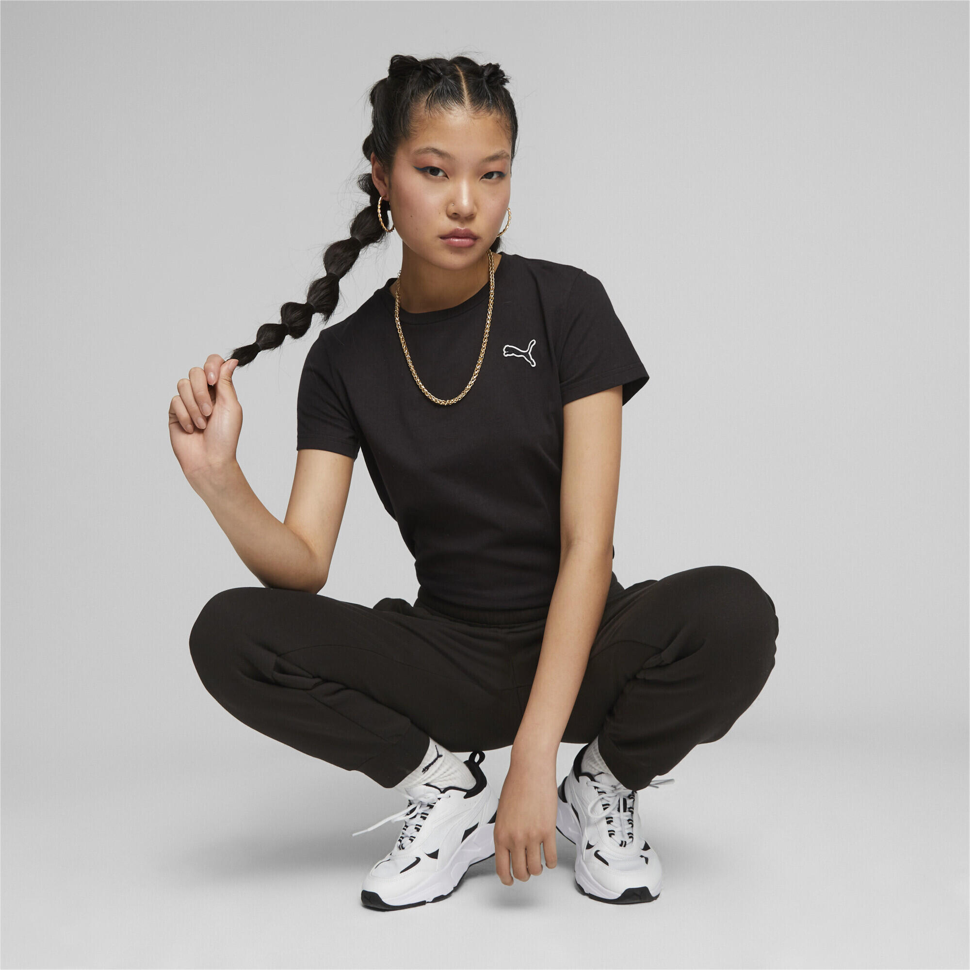 T-shirt Better Essentials Femme PUMA Black 3/5