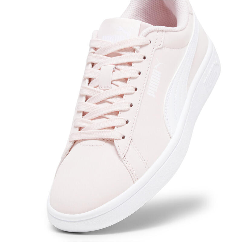 Smash 3.0 Buck sneakers voor jongeren PUMA Frosty Pink White