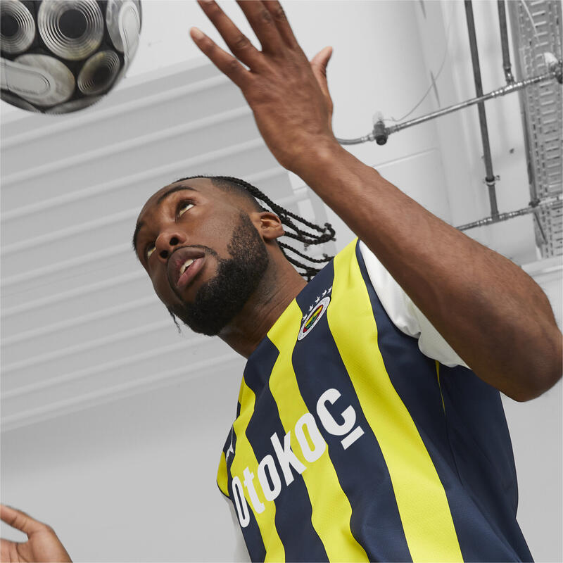 Fenerbahçe S.K. 23/24 Heimtrikot Herren PUMA Medieval Blue Blazing Yellow White