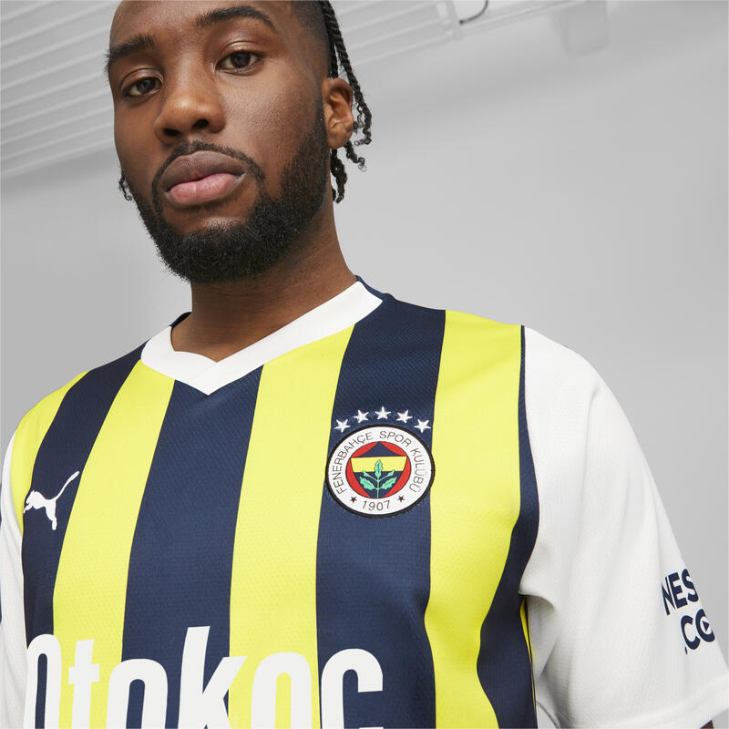 Fenerbahçe S.K. 23/24 Heimtrikot Herren PUMA Medieval Blue Blazing Yellow White