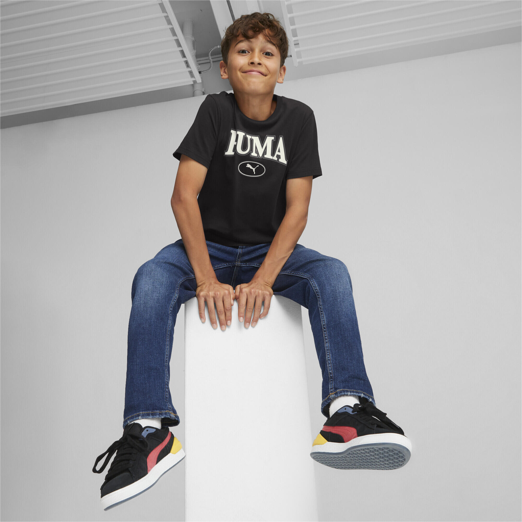 Camiseta Niño PUMA SQUAD PUMA Black 4/5