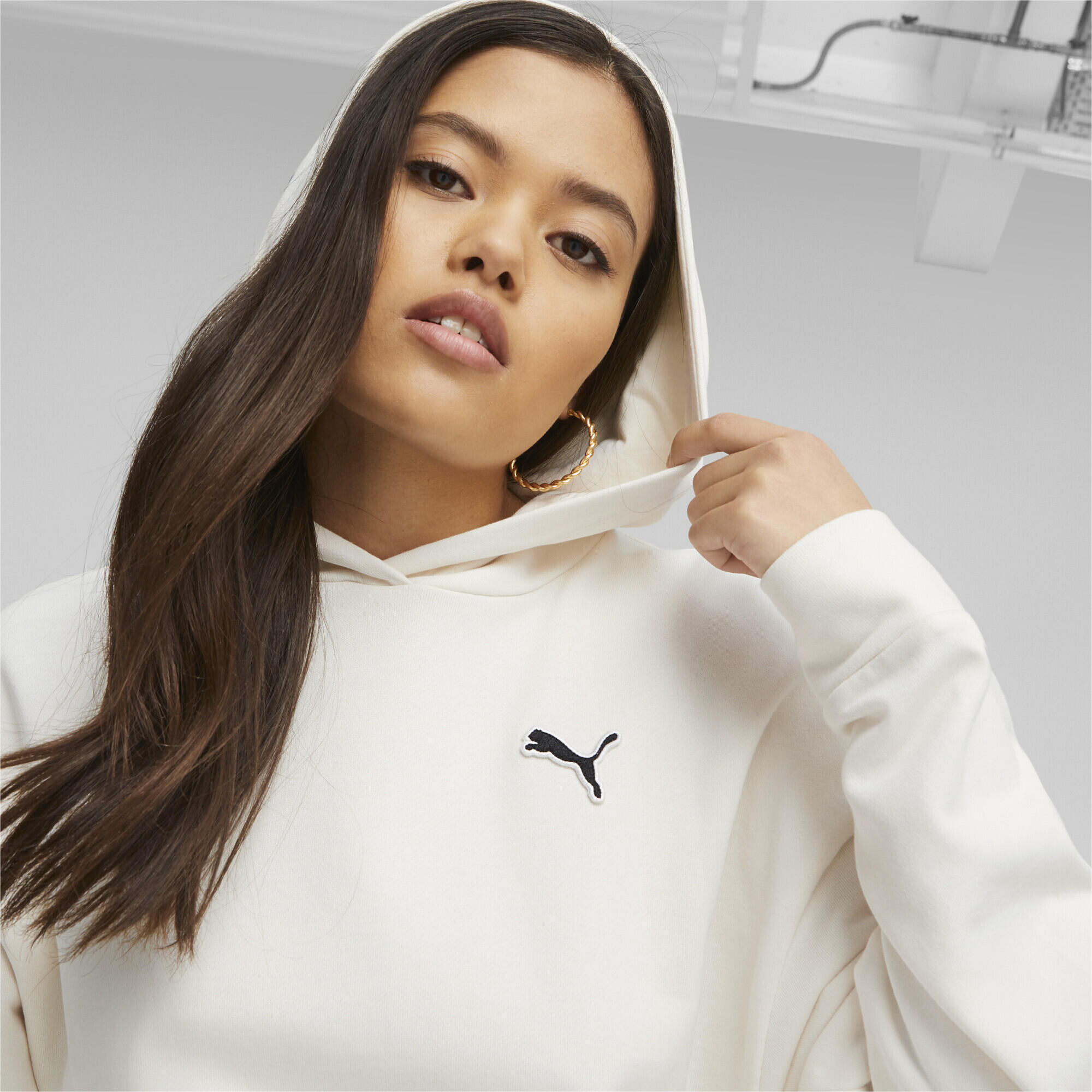 Hoodie Better Essentials Femme PUMA No Color Mix 4/7