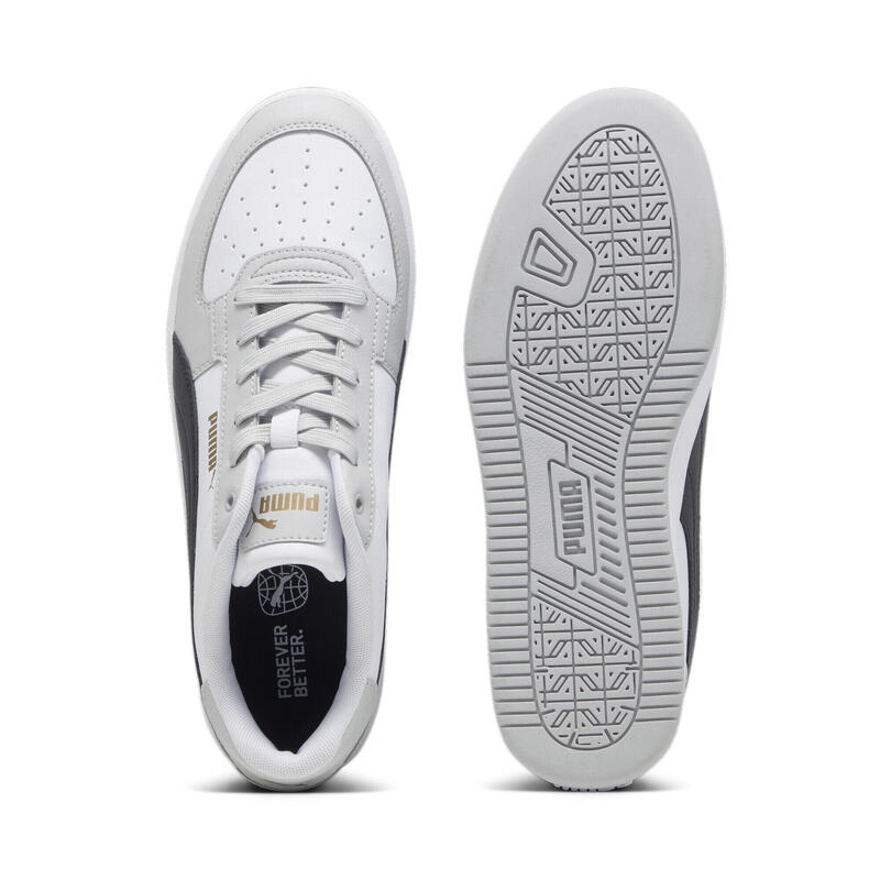Sneakers Caven 2.0 PUMA White Black Ash Gray Gold