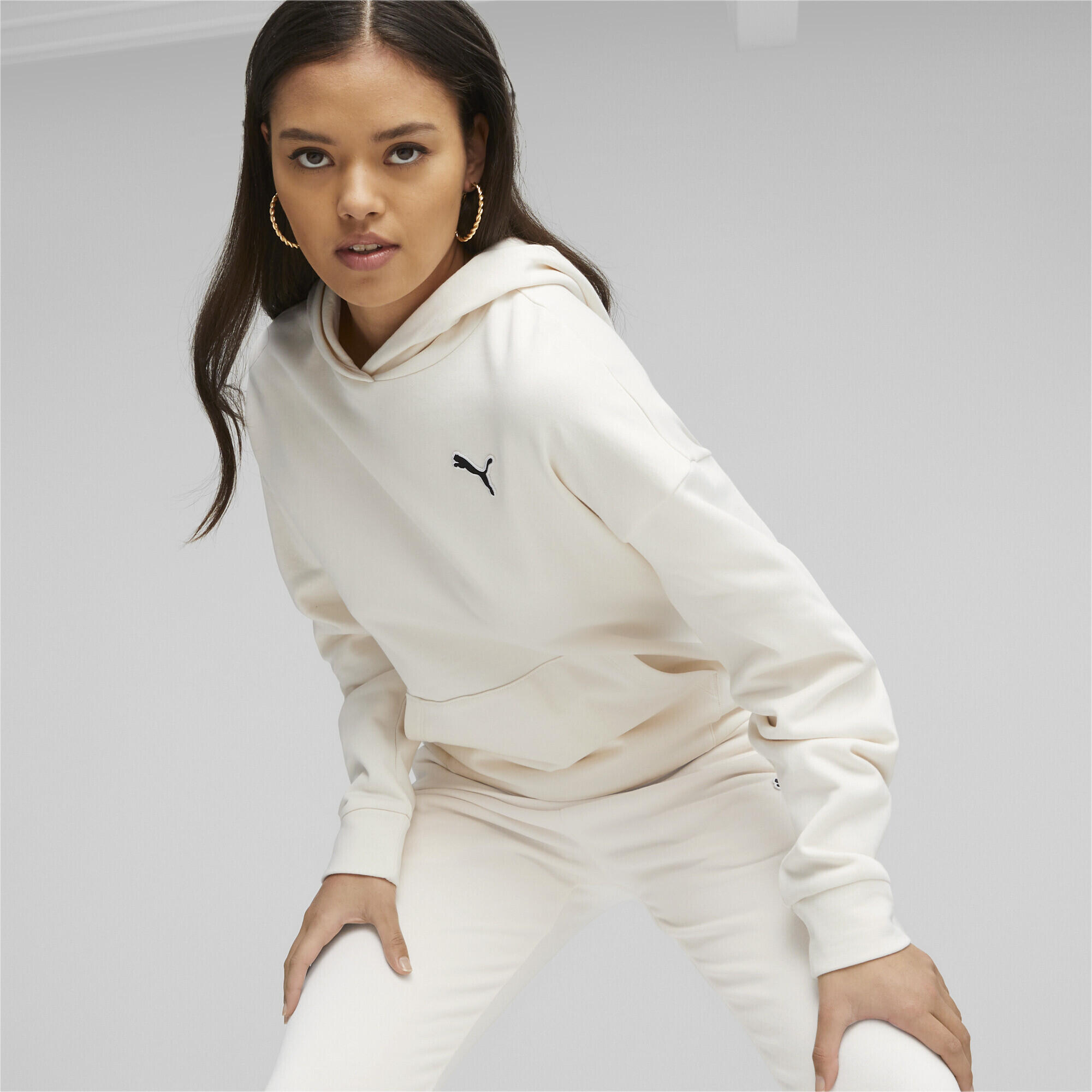 Hoodie Better Essentials Femme PUMA No Color Mix 2/7