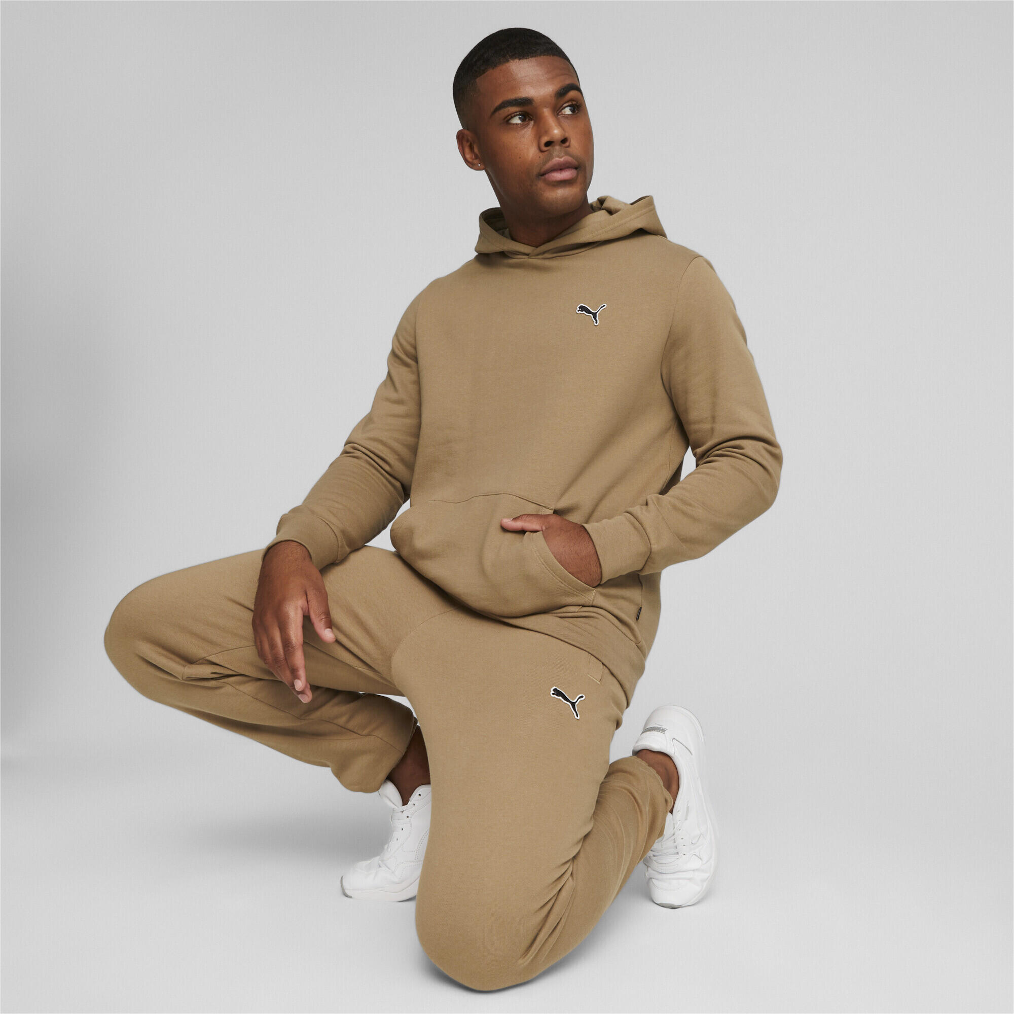 Hoodie Better Essentials Homme PUMA Toasted Beige 3/6