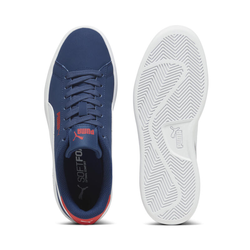 Sneakers Smash 3.0 Buck da ragazzo PUMA Persian Blue White For All Time Red