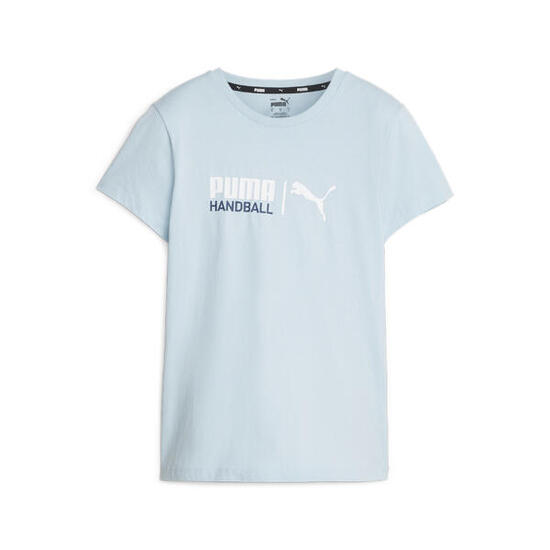 PUMA Handball T-Shirt Damen PUMA Silver Sky Blue