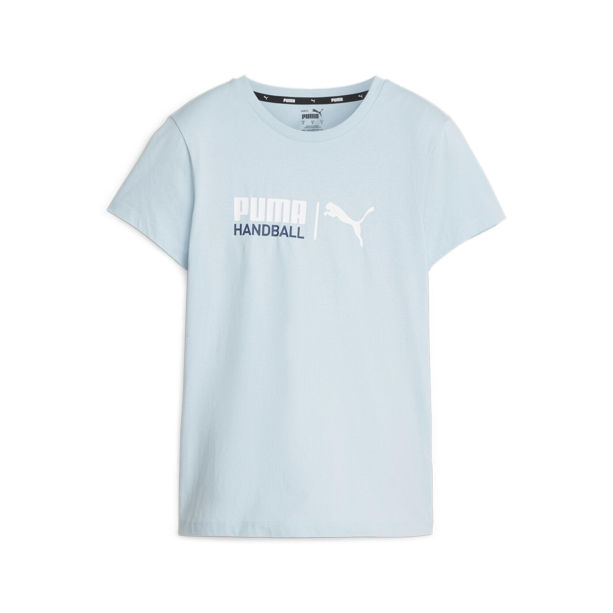 Puma - T-shirt Puma Handball Femme Puma Silver Sky Blue - T-shirt Manches Courtes - Bleu - 38 S - Decathlon