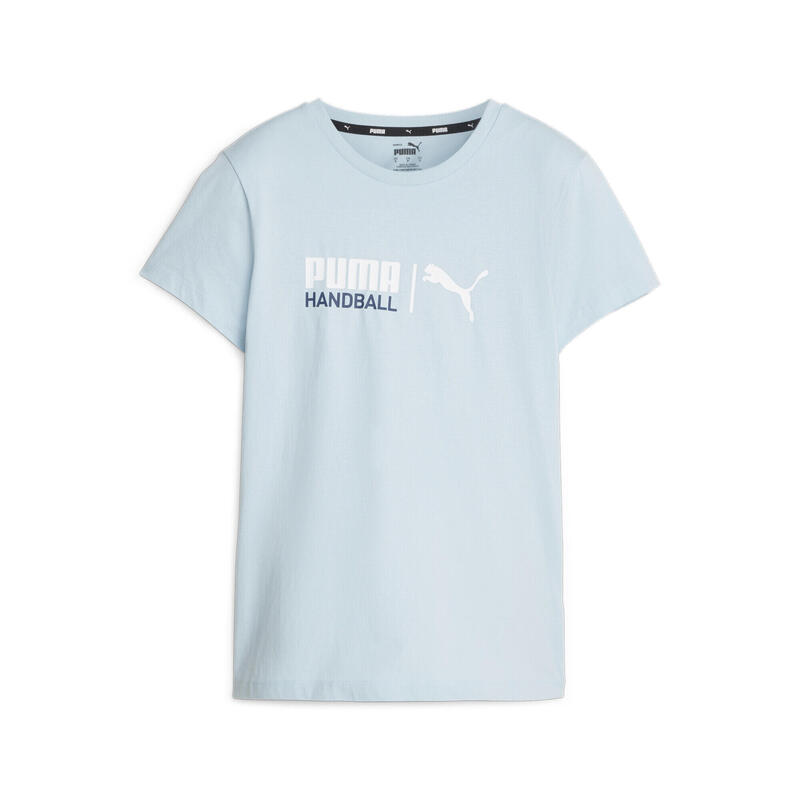 PUMA Handball T-Shirt Damen PUMA Silver Sky Blue
