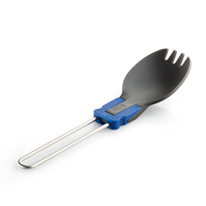 Cuillère Spork Camping Couverts Fourchette Cuisine Pliable Acier Léger 17 g