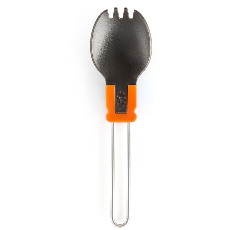 Spork Camping Bestek Vork Lepel Keuken Opvouwbaar Staal Lichtgewicht 17 g