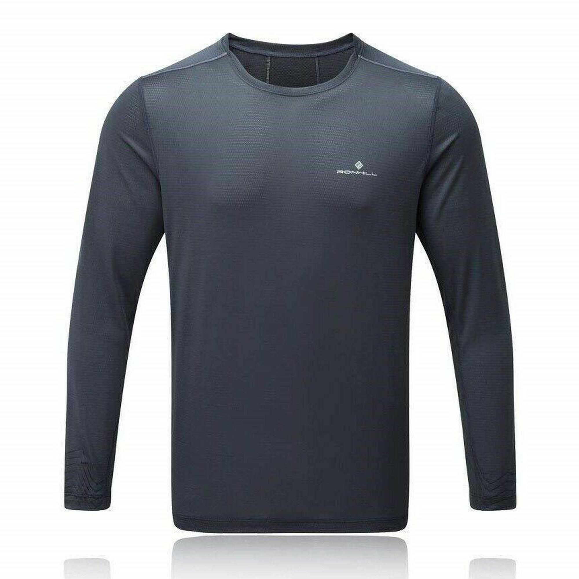 RONHILL Ronhill Mens Stride Long Sleeved Crew Running T-shirt