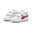 Sneakers Smash 3.0 Leather V da bimbi PUMA White Pinktastic Pink