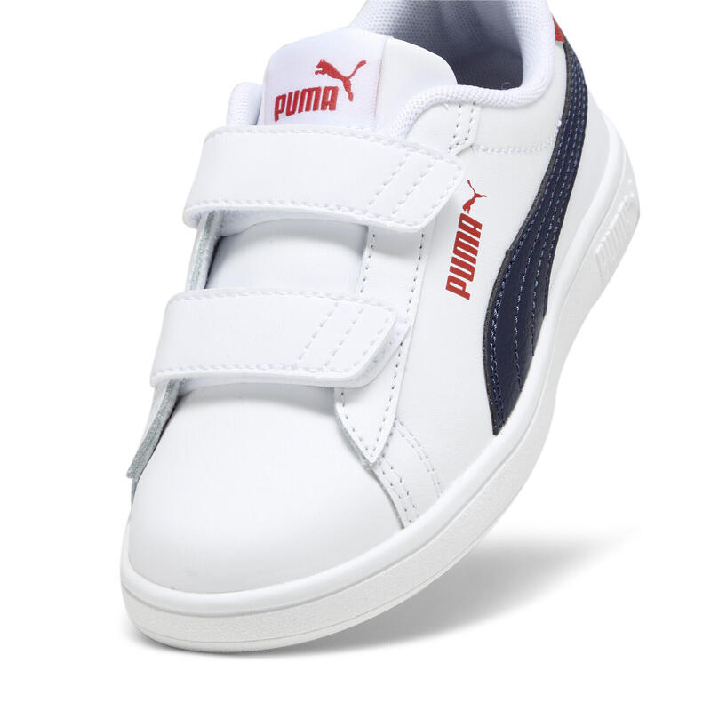 Baskets à fermeture facile en cuir Smash 3.0 Enfant PUMA