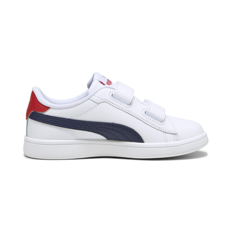 Baskets à fermeture facile en cuir Smash 3.0 Enfant PUMA