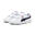 Zapatillas Niños Smash 3.0 Leather PUMA White Navy For All Time Red Blue