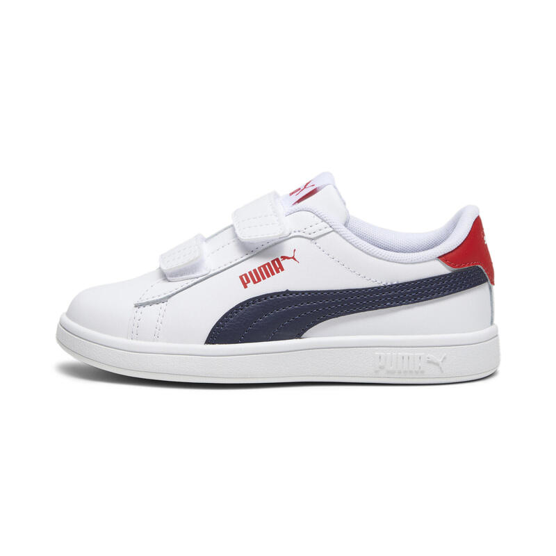 Sneakers Smash 3.0 Leather V da bambini PUMA White Navy For All Time Red Blue