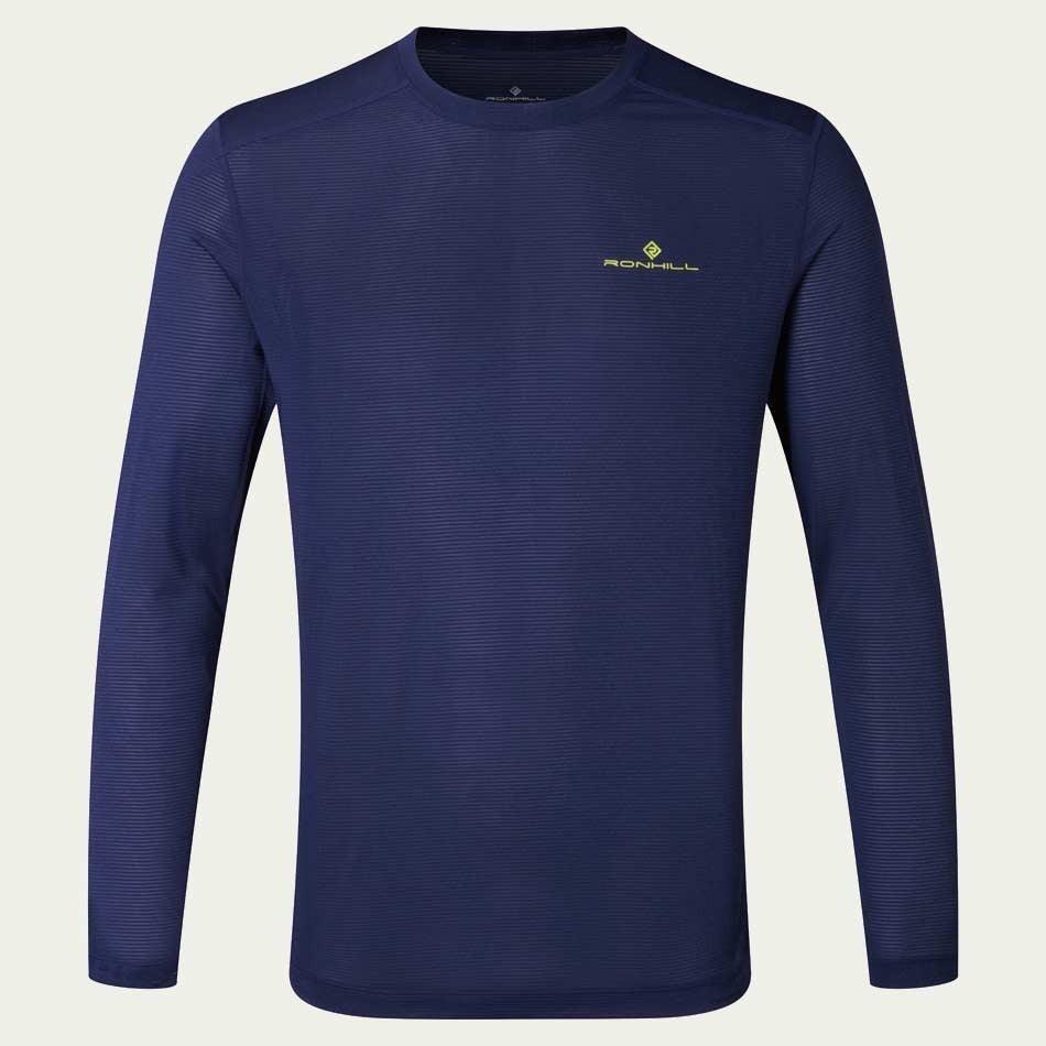 Ronhill Mens Tech Long Sleeve Running Tee Shirt 1/2