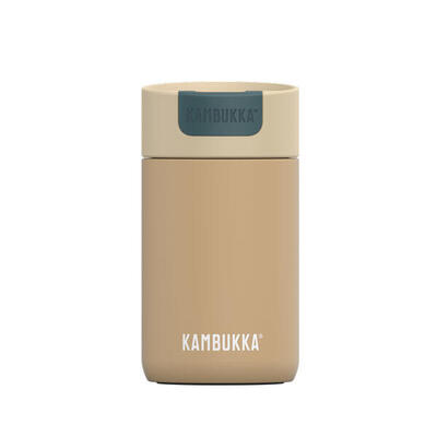 Kambukka Olympus 300 ml Thermobecher, Edelstahl, Snapclean®, Deckel Latte