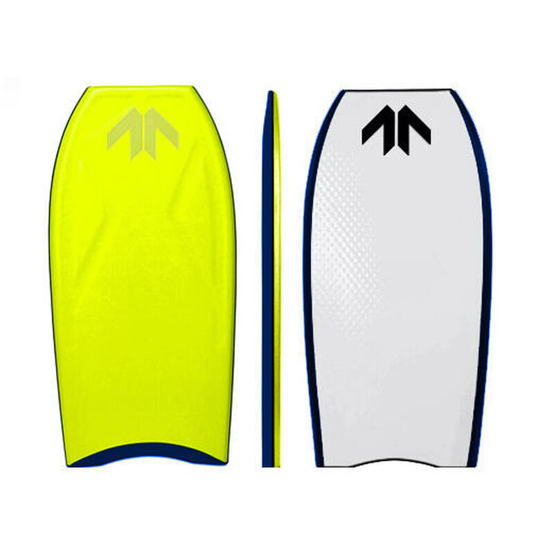 Prancha de Bodyboard Found Boards, MR Super LTD, PX, Lima/Branco, 42,5