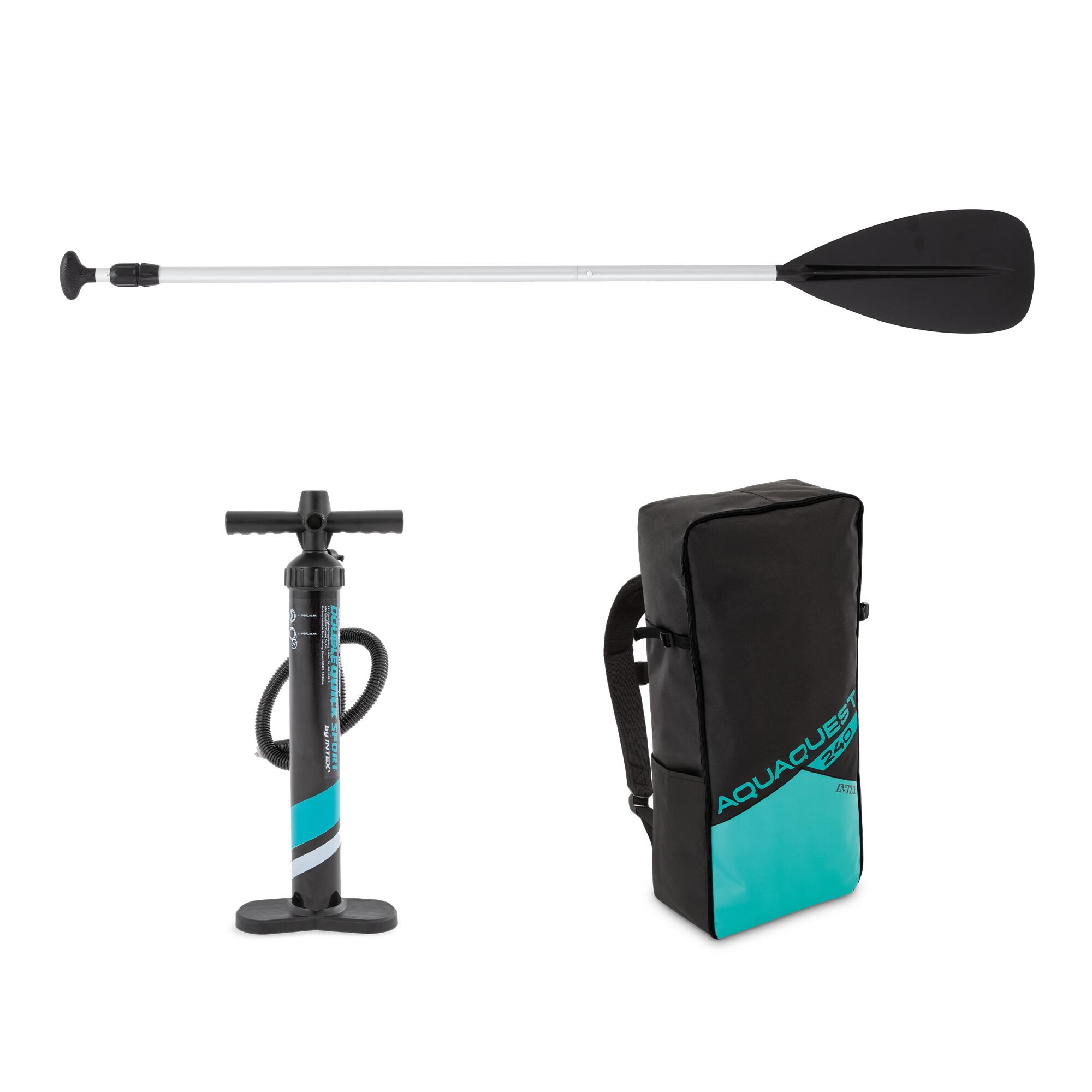 Prancha inflável de iniciação com mochila, remo e bomba 8' INTEX 7/7
