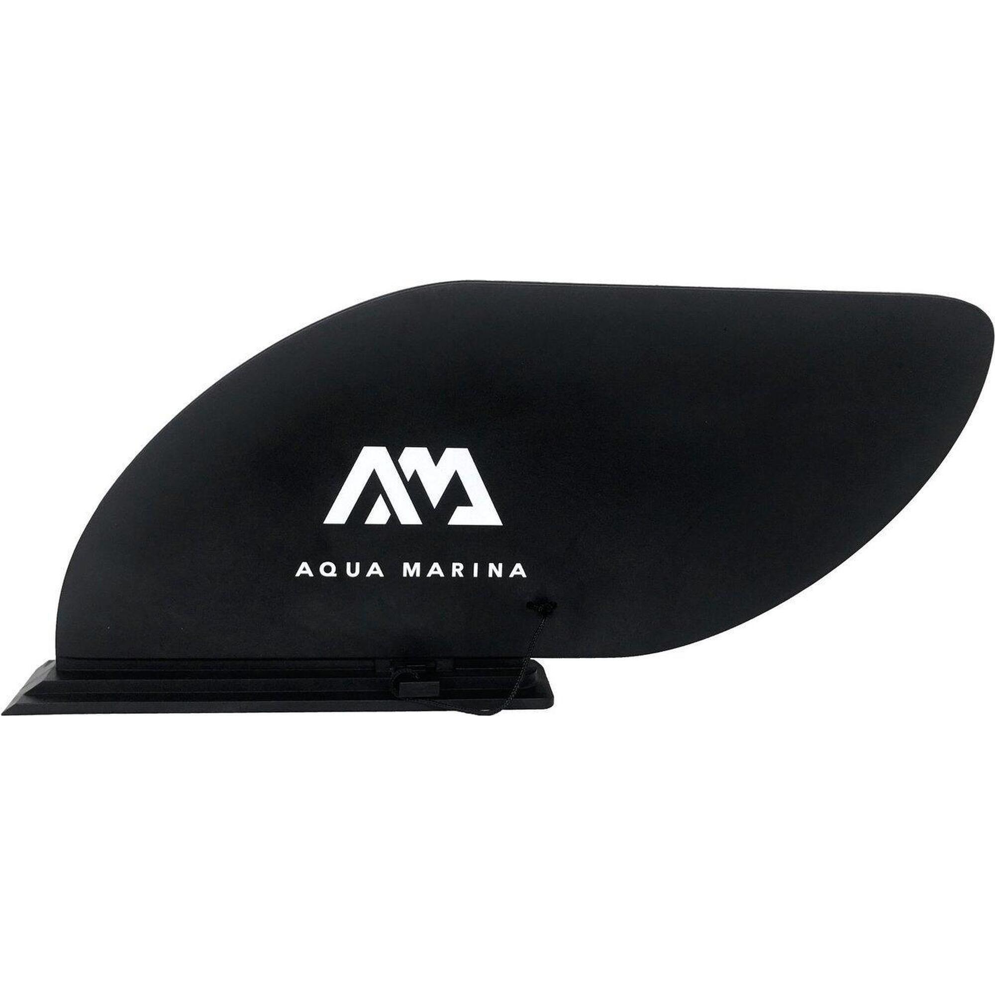 Aqua Marina - Aqua Marina Slide-in Kayak Fin - Aileron - Blanc|noir - Taille Unique - Decathlon