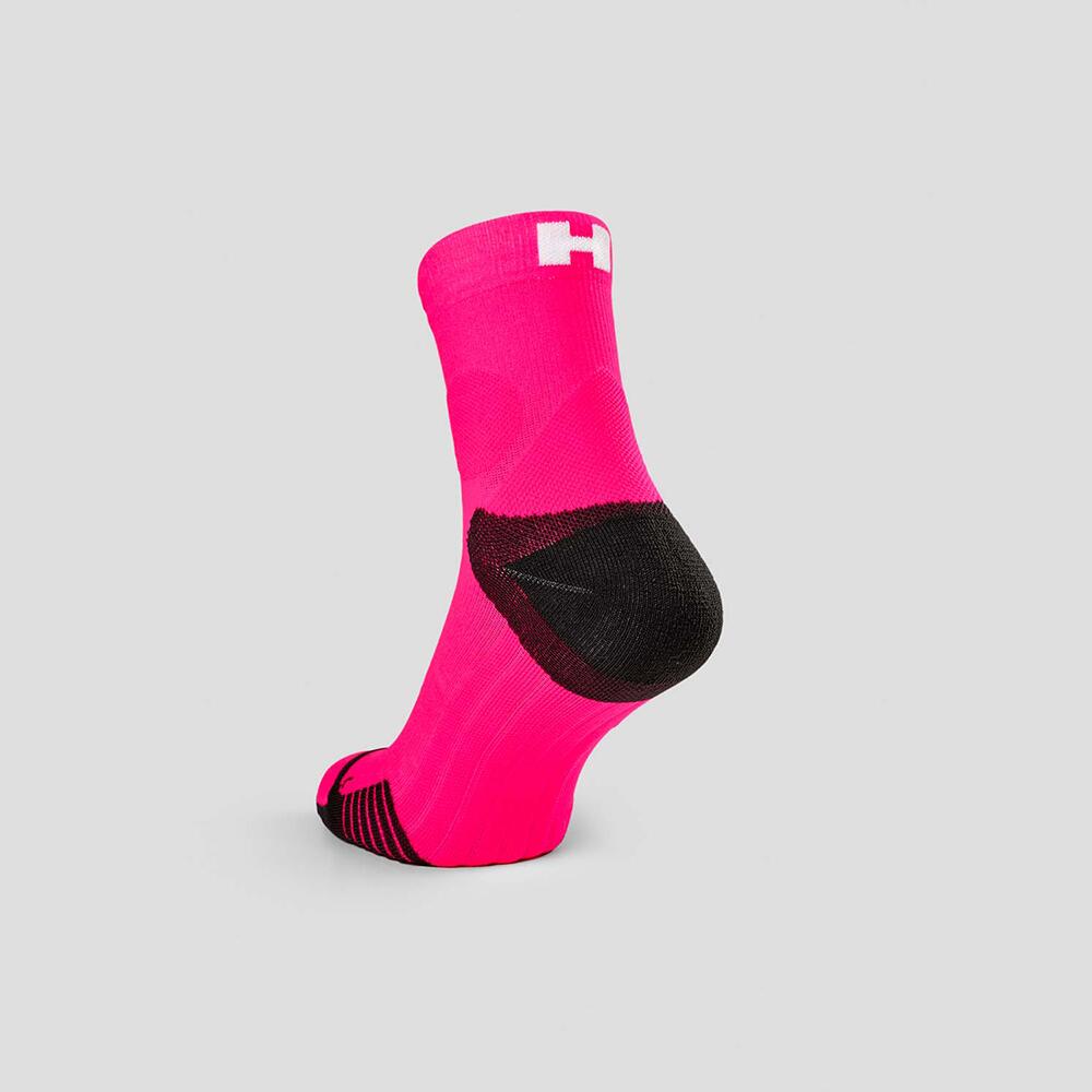 Herzog PRO Compressie Enkelsokken Roze 2/3